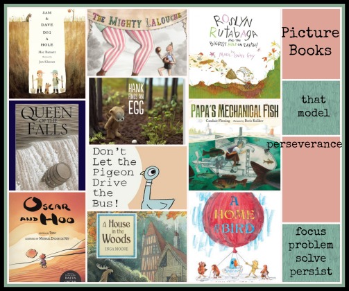 Picture Books that model perseverance There's a Book for That